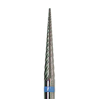 Meisinger HM 489-023 Carbide Lab Bur, Pointed Taper, Medium, HP, 2.3 mm Diameter, 1 Each