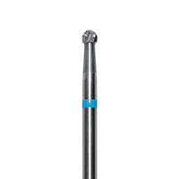 Meisinger HM71-025-HP Lab Carbide Bur, Round, Plain Cut, Medium, 2.5 mm Head, HP Shank, 1 Each