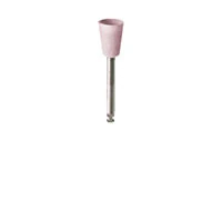 Meisinger #9653-070 Pink Polisher Cup RA, Fine, Inverted Cone, 7mm, Pack of 5