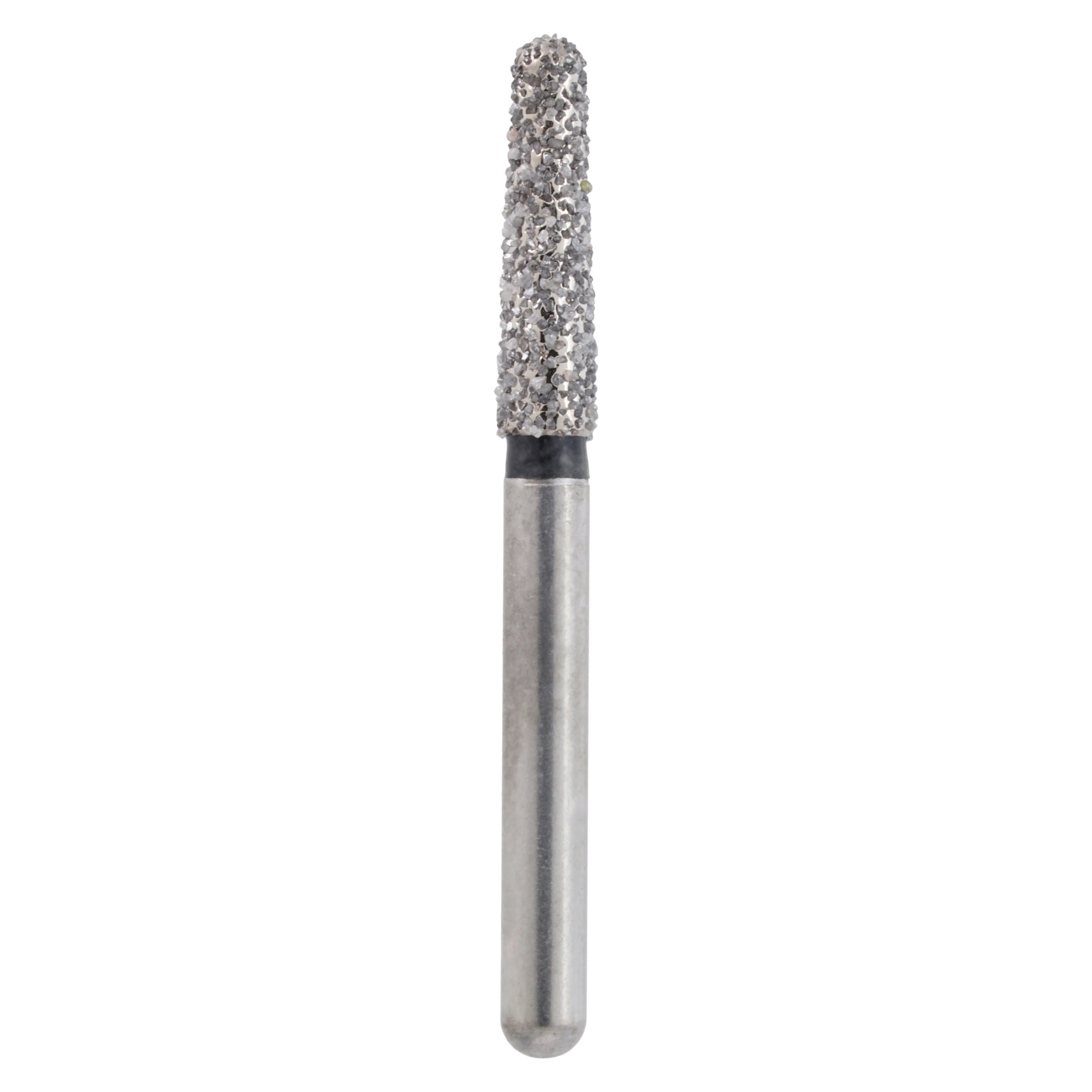 Meisinger Single-Use Sterile Diamond Bur, FG, Tapered Round End, #1118.7C, 1.8 mm Head, Coarse, 25/Pk