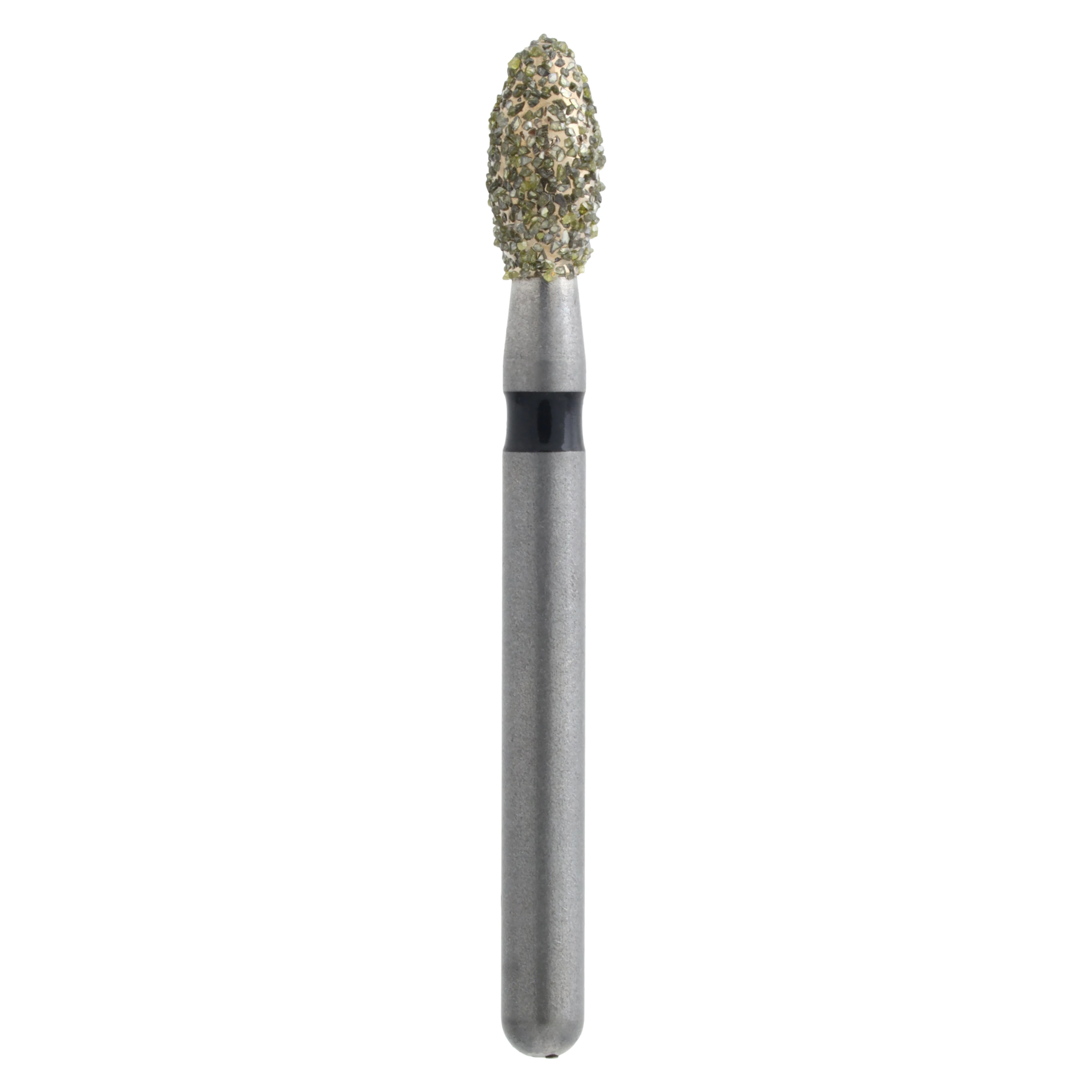 Meisinger Singles Disposable Diamond Bur, FG, Football/Egg, #1900C, 2.3mm, Super Coarse, Black, 25/Pk