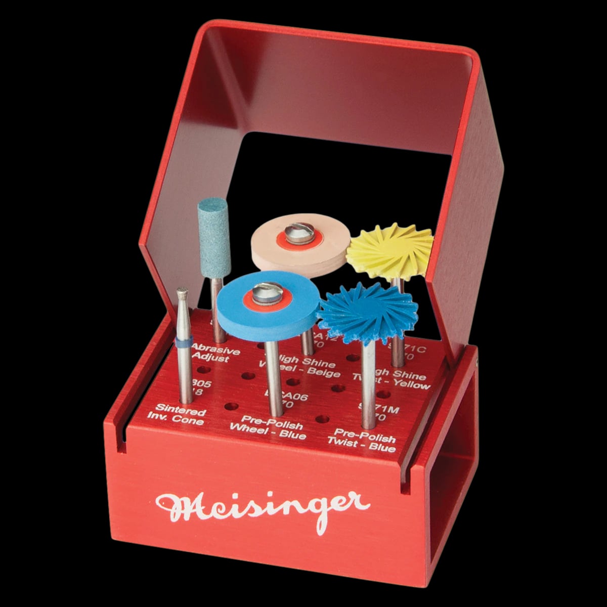 Meisinger Twist Polisher Lab Kit for Zirconia (GC03), Extraoral, According to Dr. Greg Campbell