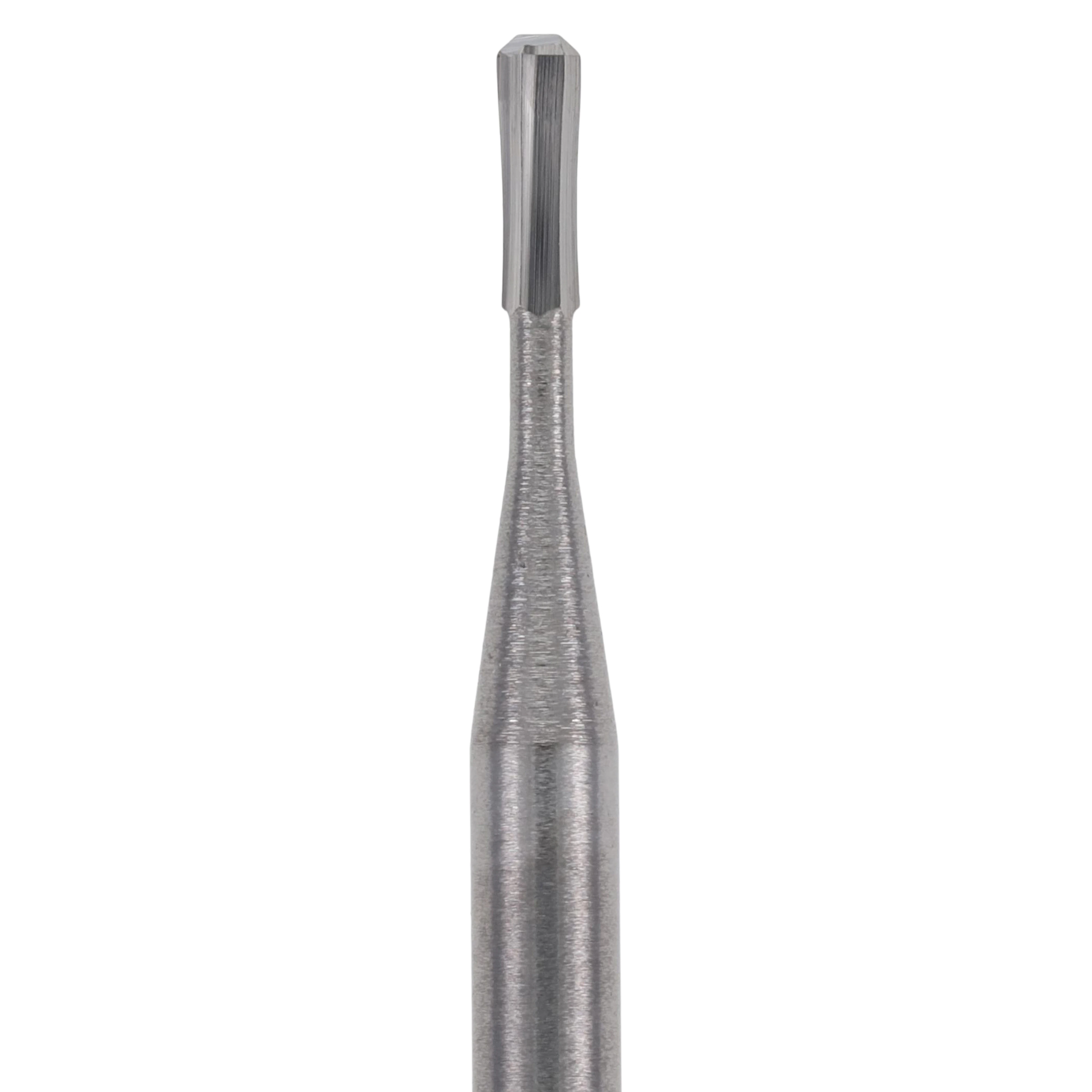 Meisinger FG Sterile-Packed Carbide Bur, #245, Round Cylinder, Friction Grip Short Shank, 25/Pk, HMUN245-009-SS