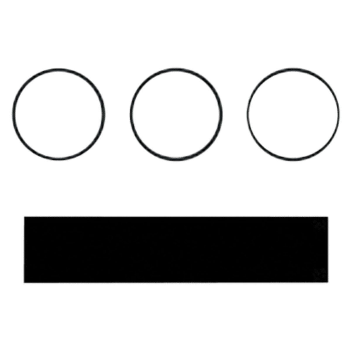 Young Infinity Cordless Hygiene Handpiece Replacement O-Rings, 3/Pkg, 295790