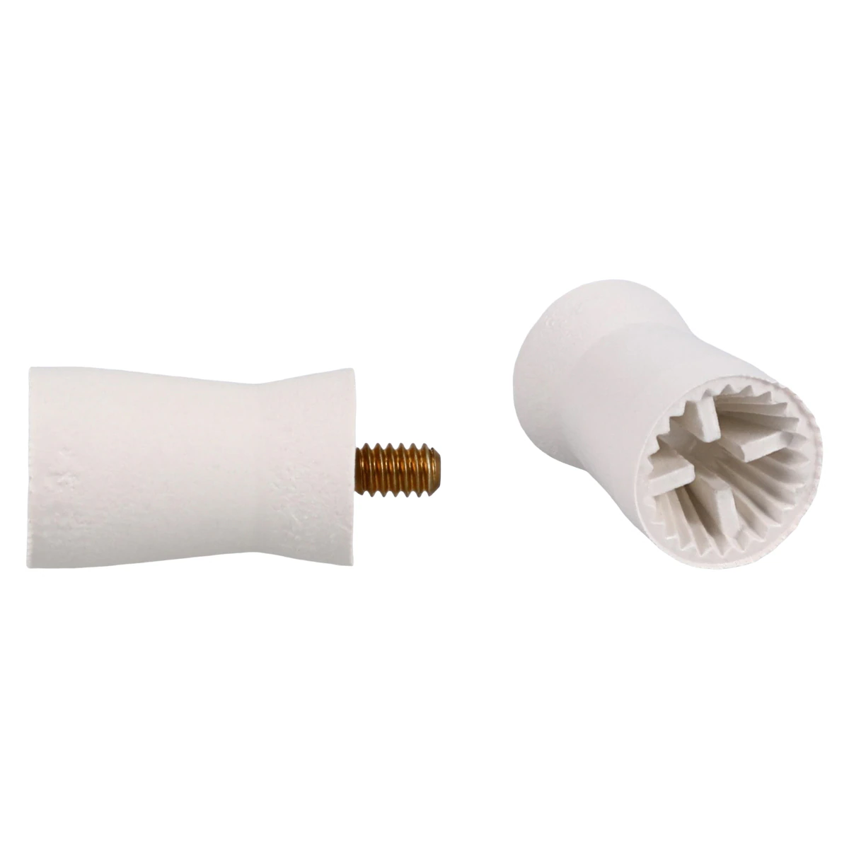 Young Dental Traditional Web Prophy Cups, Webbed, Screw Type, Firm, White, Long, 144/Pk, 051301
