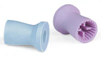Young Dental Traditional Web LF Snap-On Prophy Cups, Soft Purple, Latex-Free, Long, 144/Pk, 051801