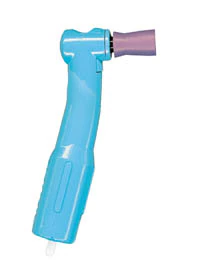 Young Contra Turbo Plus LF Disposable Prophy Angles, Firm Blue Long Cup, Latex-Free, 200/Box, 153720
