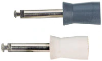 Young Ribbed Latch-Type Prophy Cup, Firm White, Long, 144/Box, 056601