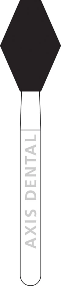 Kerr NTI Diamond Bur, FG, Coarse, Barrel Flat End, #811-047, 4.7 mm Diameter, 7.0 mm Length, 5/Pk, C811-047