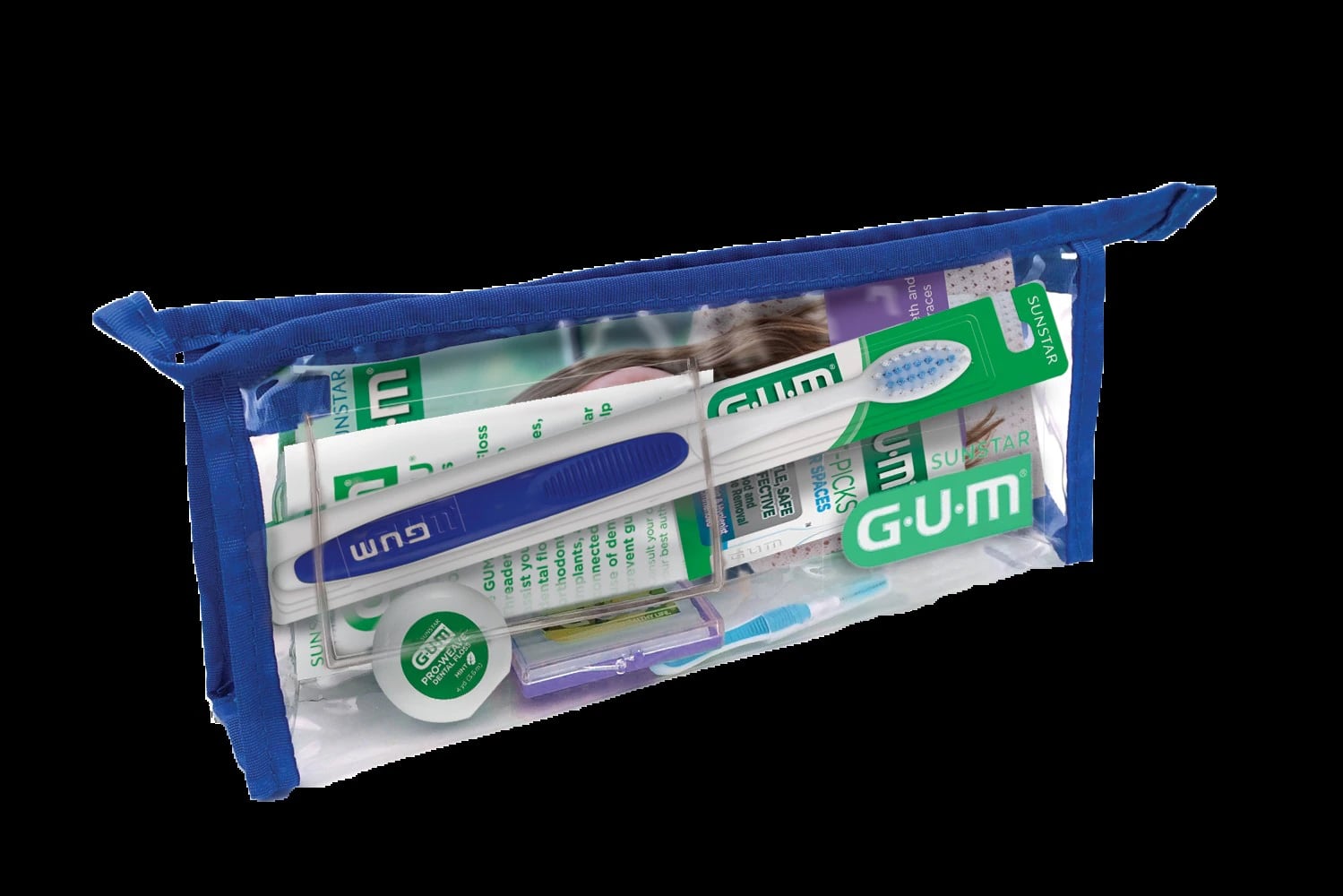 GUM Orthodontic Premium Kit, 12 Kits/Pkg, ORTHKITPRB