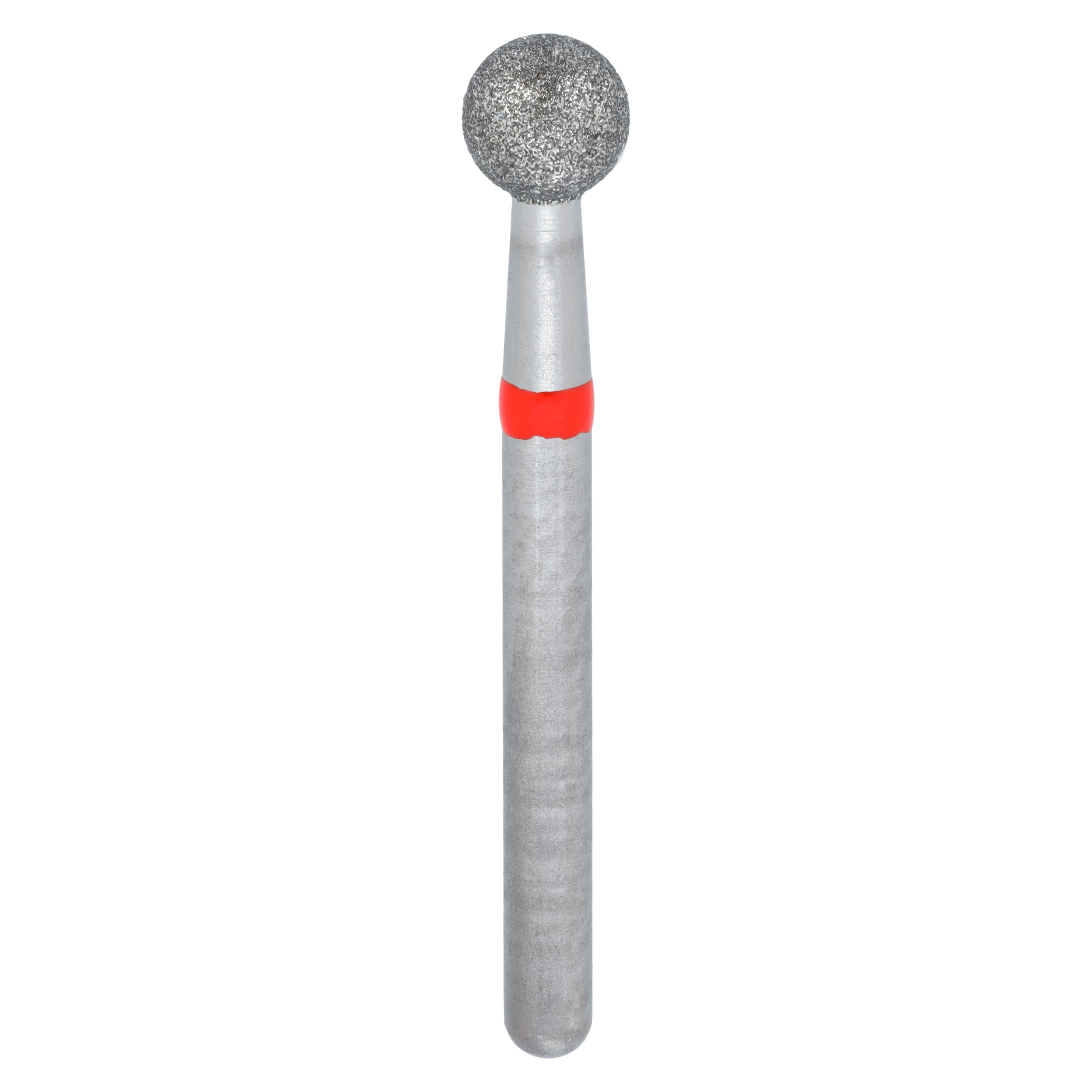 NTI Diamond Bur, FG, Round, #801, 2.9 mm, Fine, Red, 5/Pk, F801-029