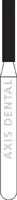 NTI Diamond Bur, Fine Grit, Flat End Cylinder, Friction Grip (FG), #836-012, 1.2 mm Diameter, 6.0 mm Length, 5/Pkg, F836-012