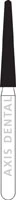 NTI FG Diamond Bur, Fine Grit, Round End Taper, #850-018, 1.8 mm Diameter, 10.0 mm Length, Friction Grip, 5/Pk, F850-018