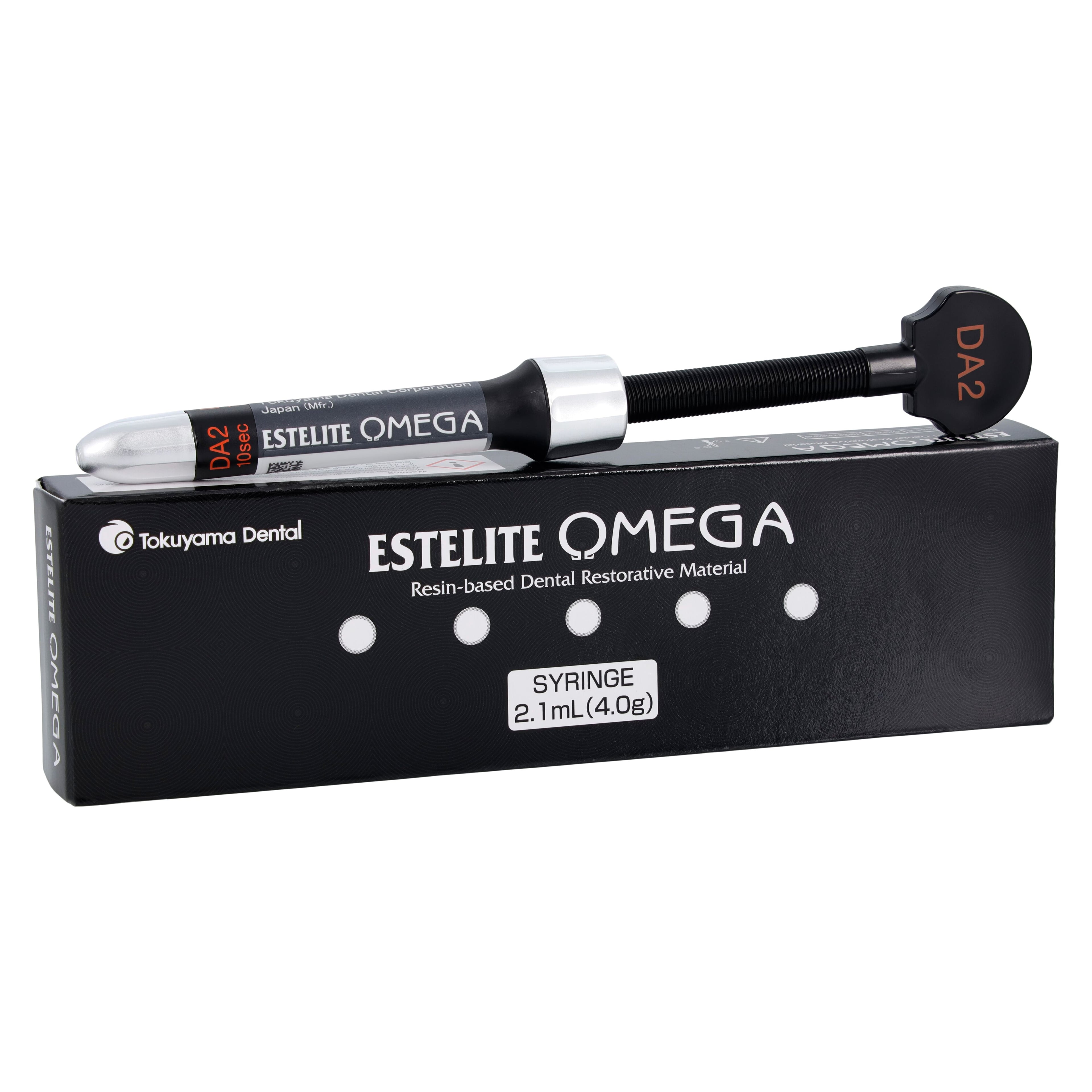 Tokuyama Estelite Omega Polychromatic Universal Composite, Light-Cure, DA2 Dentin Shade, 4 g Syringe Refill, 1/Pk, 10728