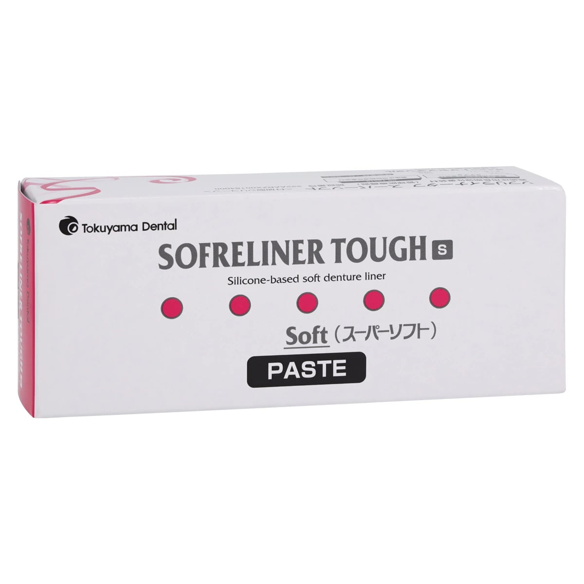 Tokuyama Sofreliner Tough S Soft Denture Reline Paste, 52 g Cartridge, 1/Pk, 23411