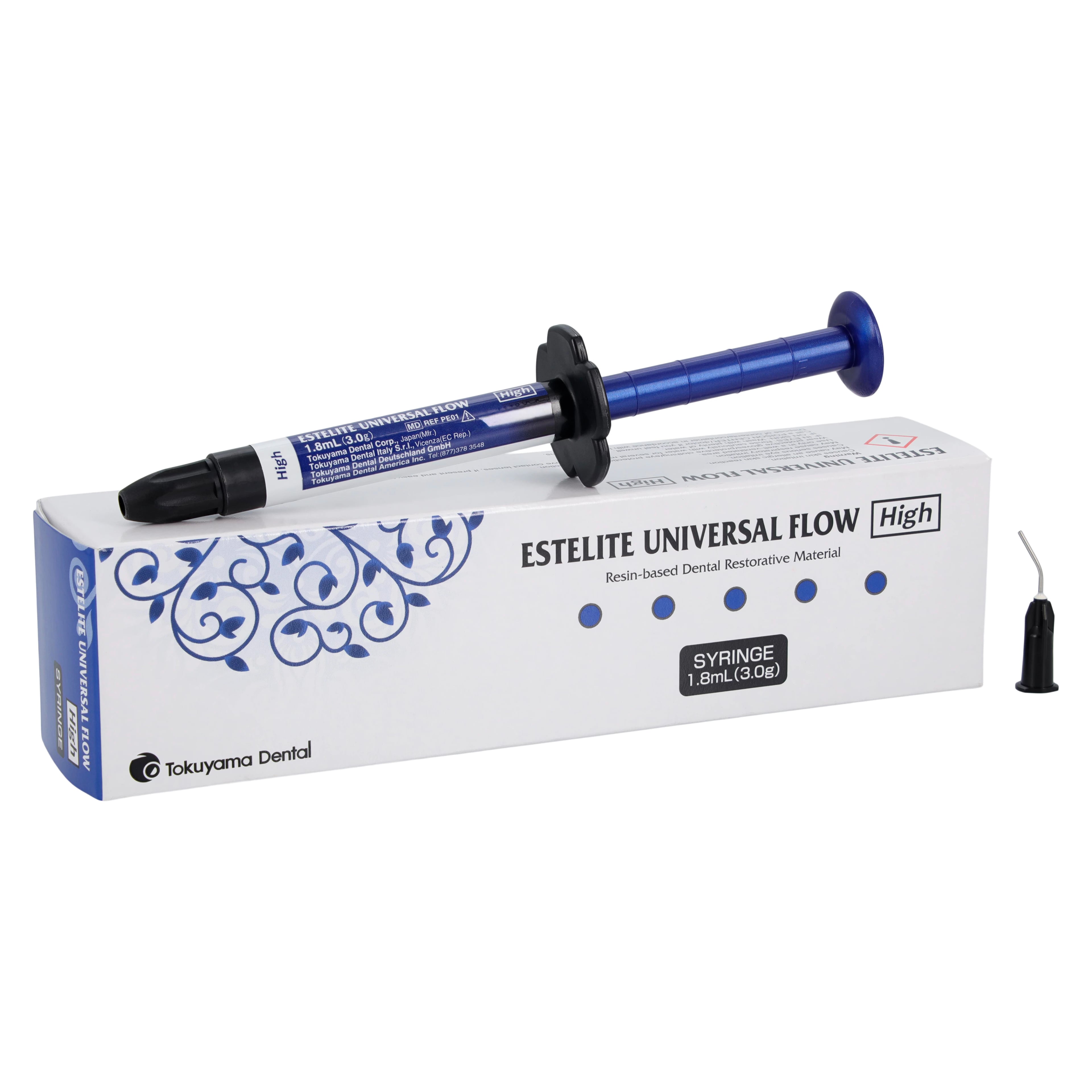 Estelite Universal Flow High Flow Flowable Composite, Shade OPA2, 3 g Syringe with Tips, 13879