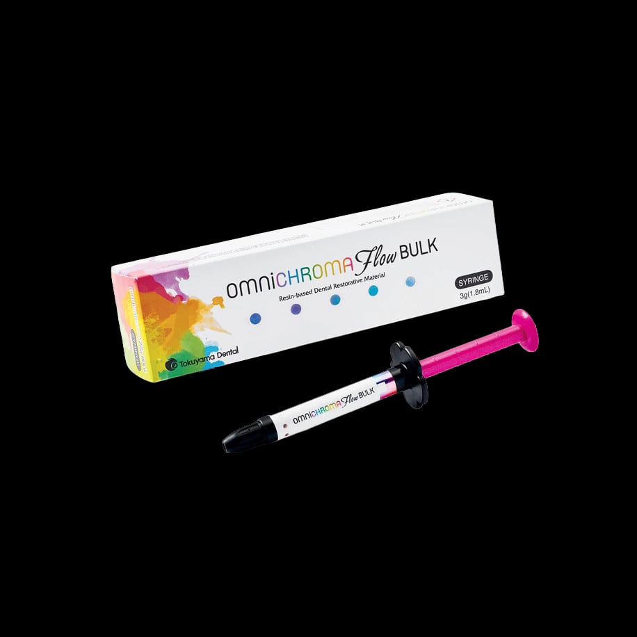 Omnichroma Flow Bulk Fill Flowable Composite, Light-Cure, Syringe Refill, 3 g, 1/Pk, 10221