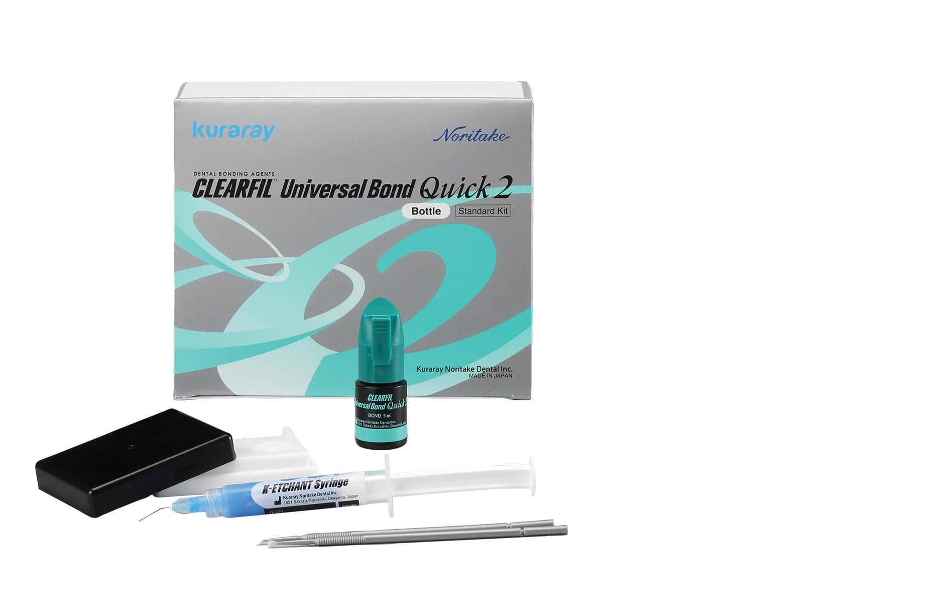 Clearfil Universal Bond Quick 2 Standard Kit, 5 mL Bond & 3 mL K-Etchant, 4041KA