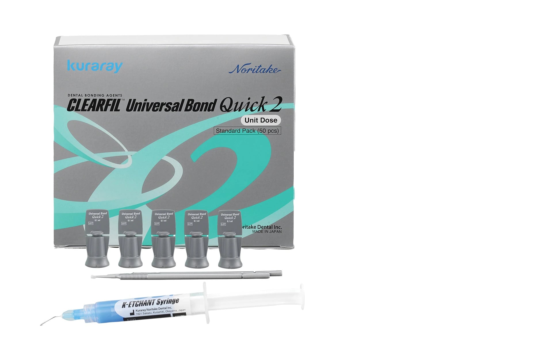 CLEARFIL Universal Bond Quick 2 Unit Dose Standard Pack, 50/Pk, 4046KA