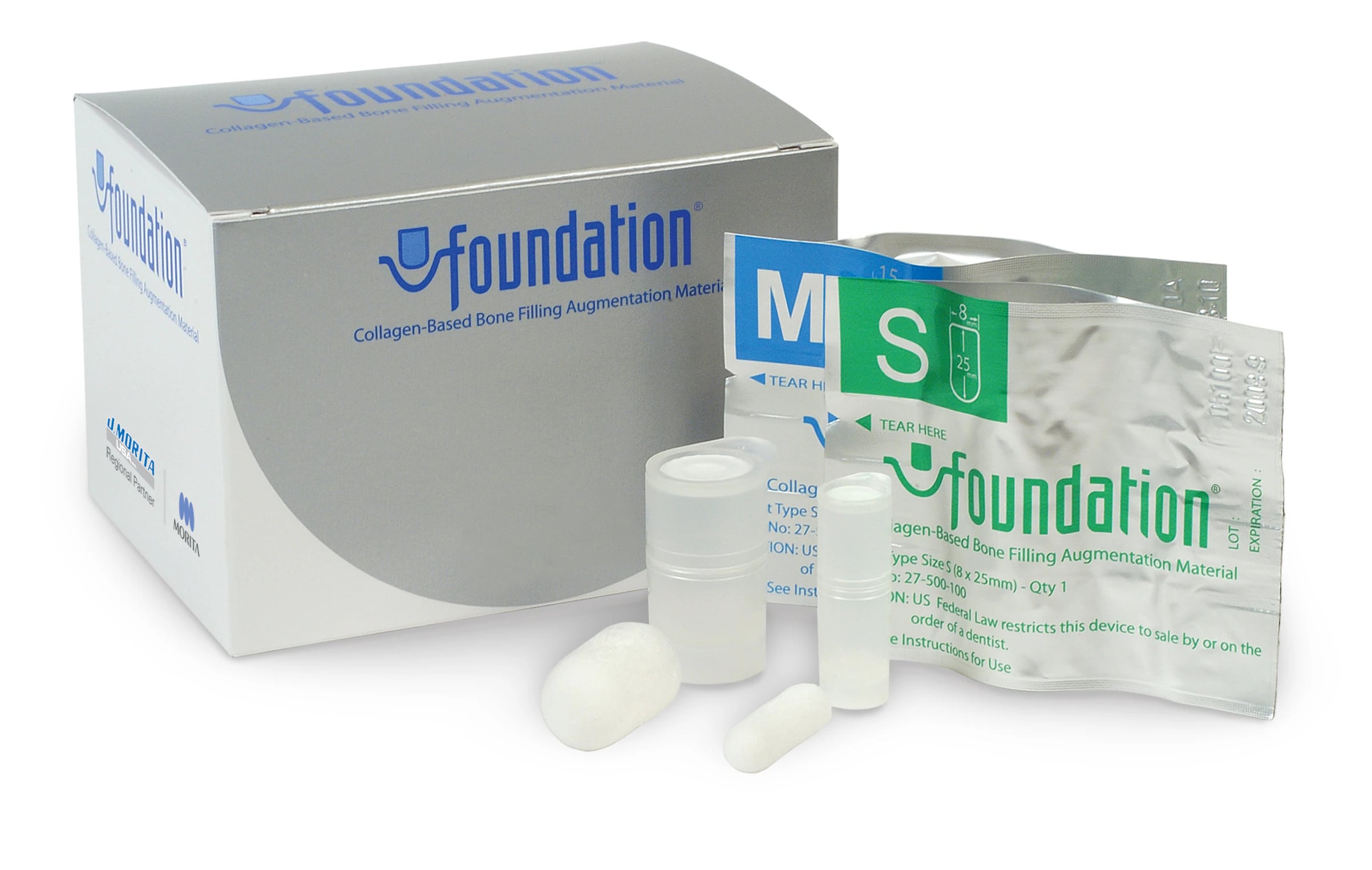 Foundation Bone Filling Augmentation Material, Medium, 15mm x 25mm, 5/Box, 27-500-200