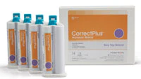 Correct Plus Hydrophilic VPS Tray Impression Material, Regular Set, Berry, 50 ml Cartridges, 4/Pk, Q34JAA