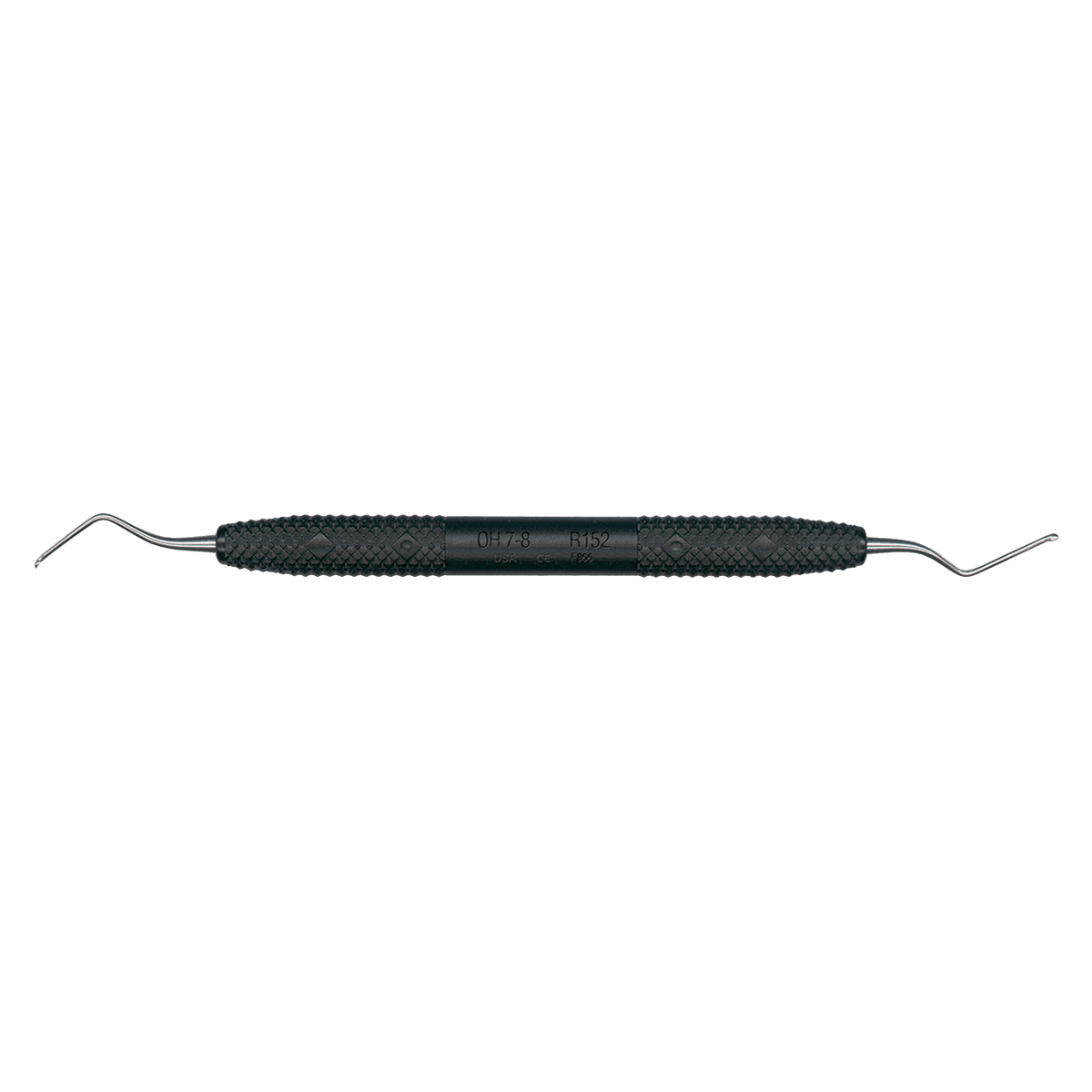 PDT O'Hehir New Millennium 7/8 Debridement Curette, Double-Ended, Black Resin Handle, R152