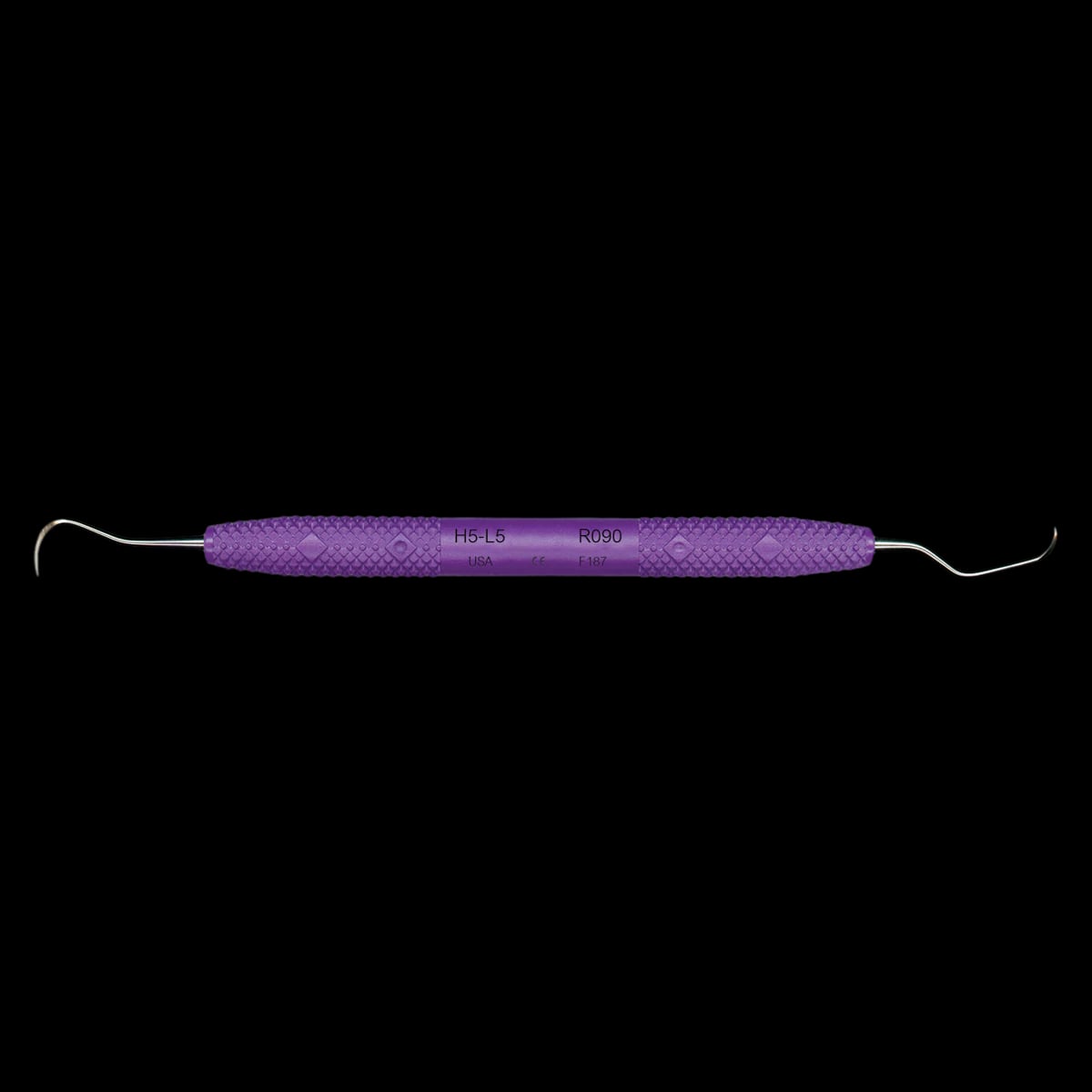 PDT Cruise H5-L5 Scaler/Curette, Double-Ended, Anterior, Passionate Purple, 1/Pk, R090