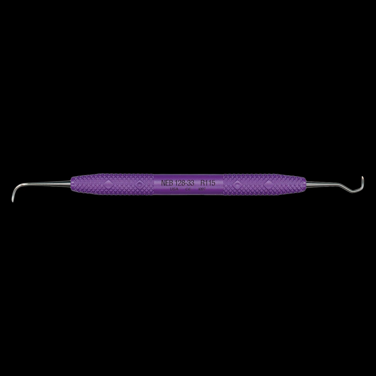 PDT Cruise N128/33 Nebraska Anterior Sickle/Jacquette Scaler, Double-Ended, Passionate Purple, 1/Pk, R115