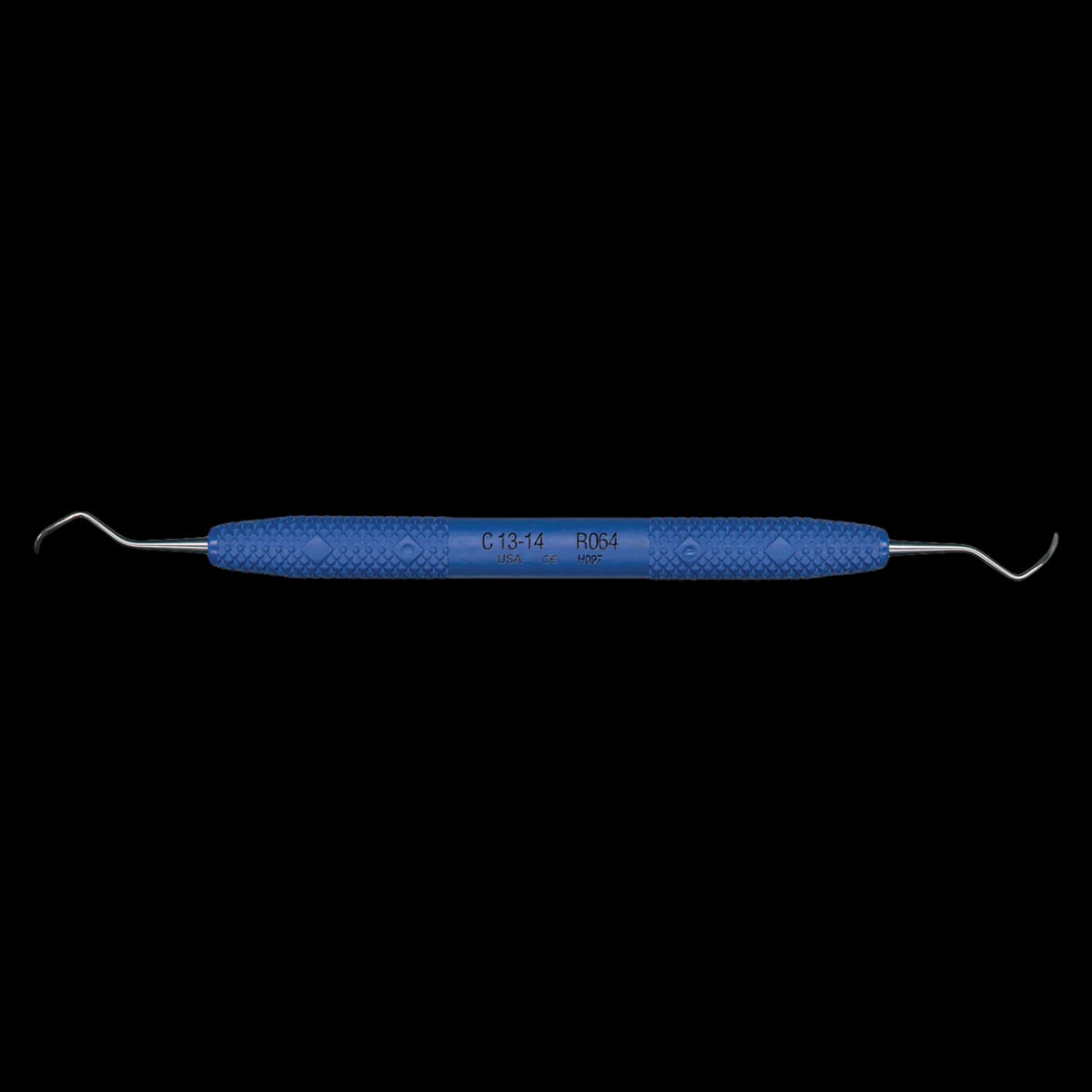 PDT Cruise Columbia 13/14 Universal Curette, Double-Ended, Nautical Blue Resin Handle, 1 Each, R064