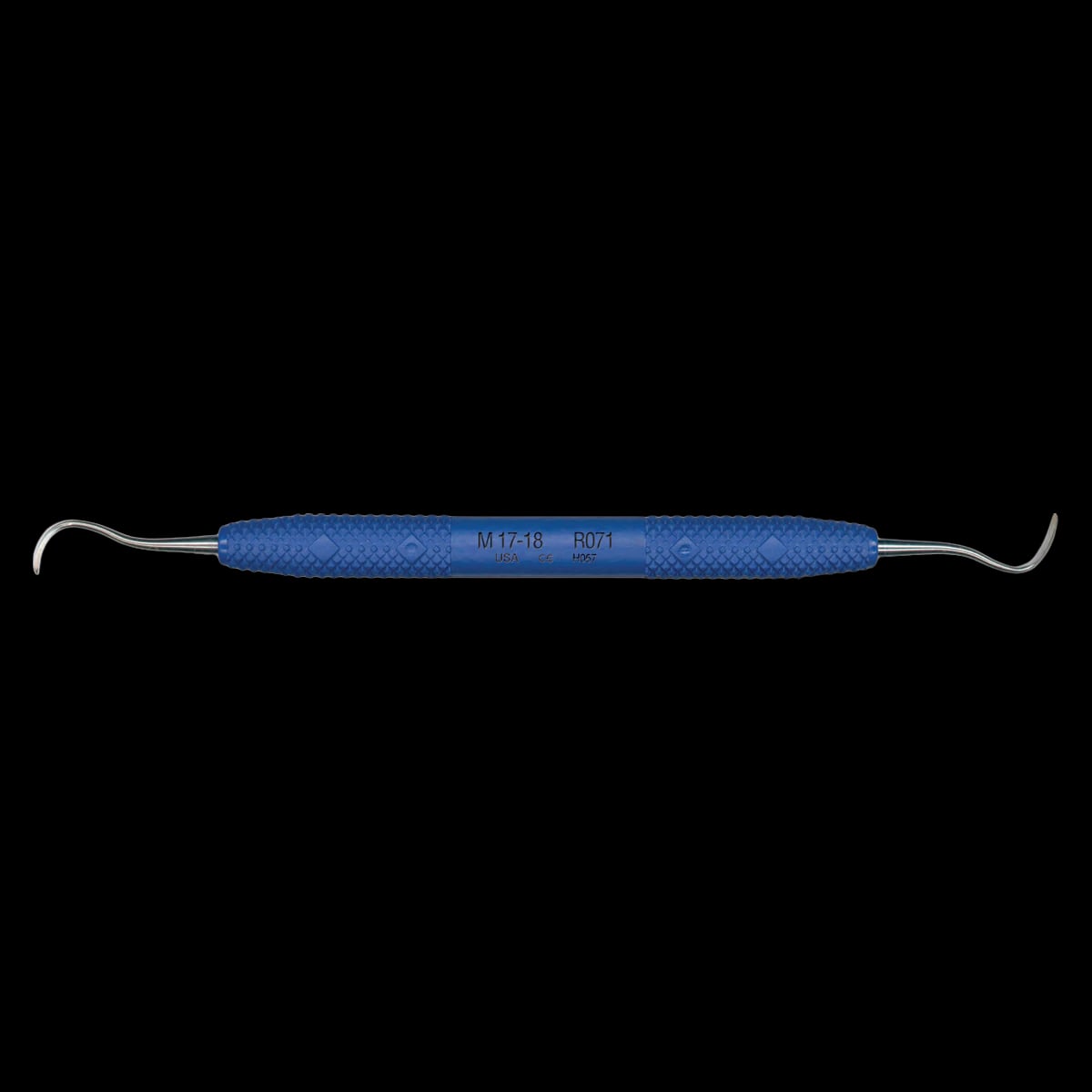 PDT Cruise McCall 17/18 Universal Curette, Double-Ended, Nautical Blue Resin Handle, 1/Pk, R071