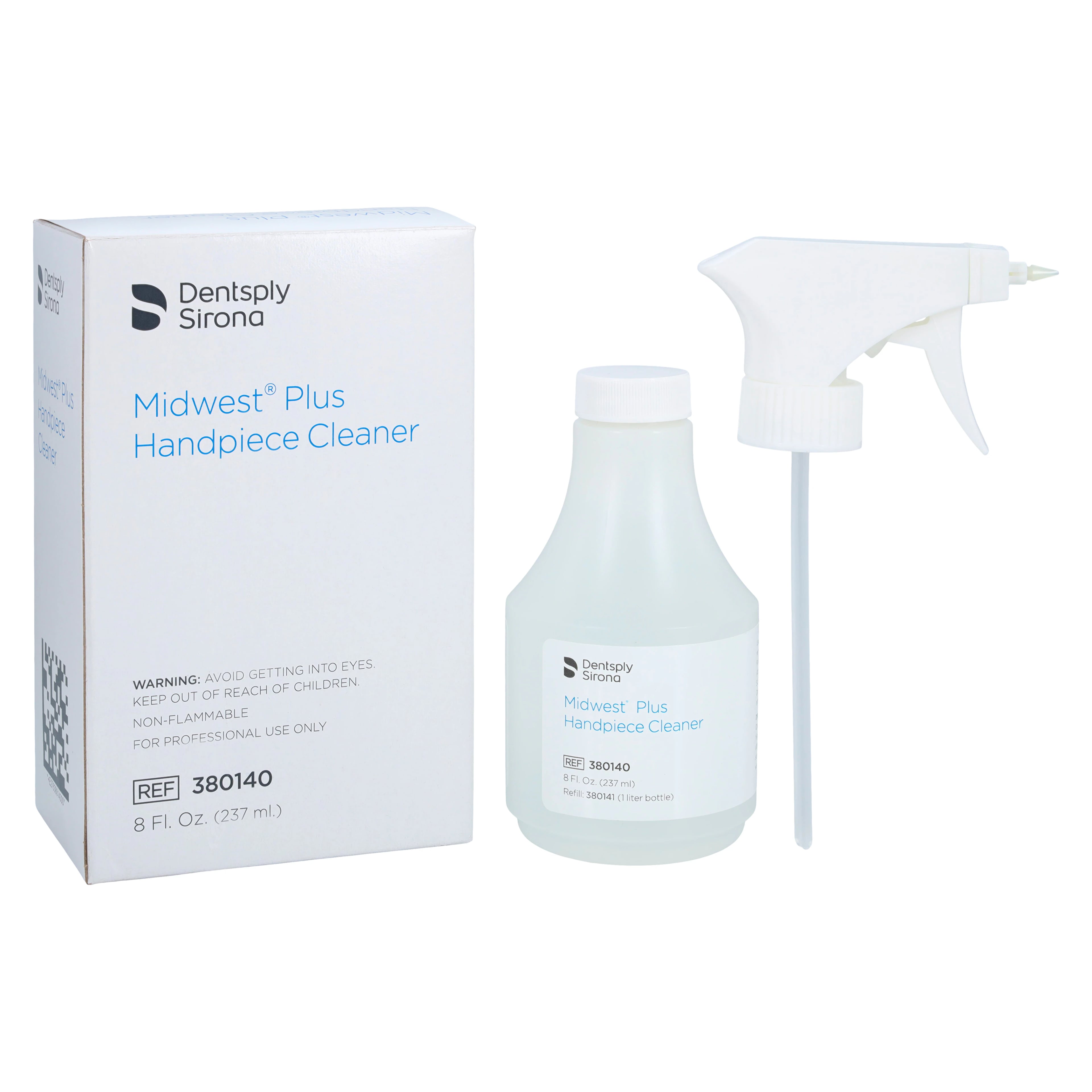 Midwest Plus Handpiece Cleaner Spray, 8 oz Bottle, 380140