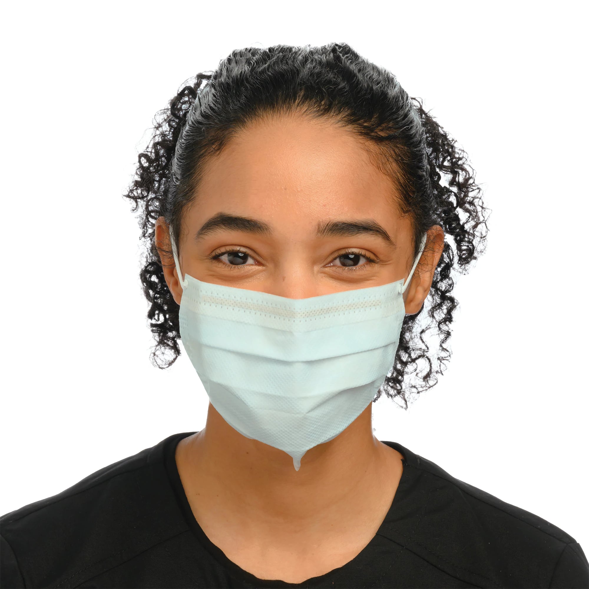 Isofluid™ Earloop Mask with Secure Fit™ Technology, ASTM Level 1, Blue, 50/Box, GCIBLSF