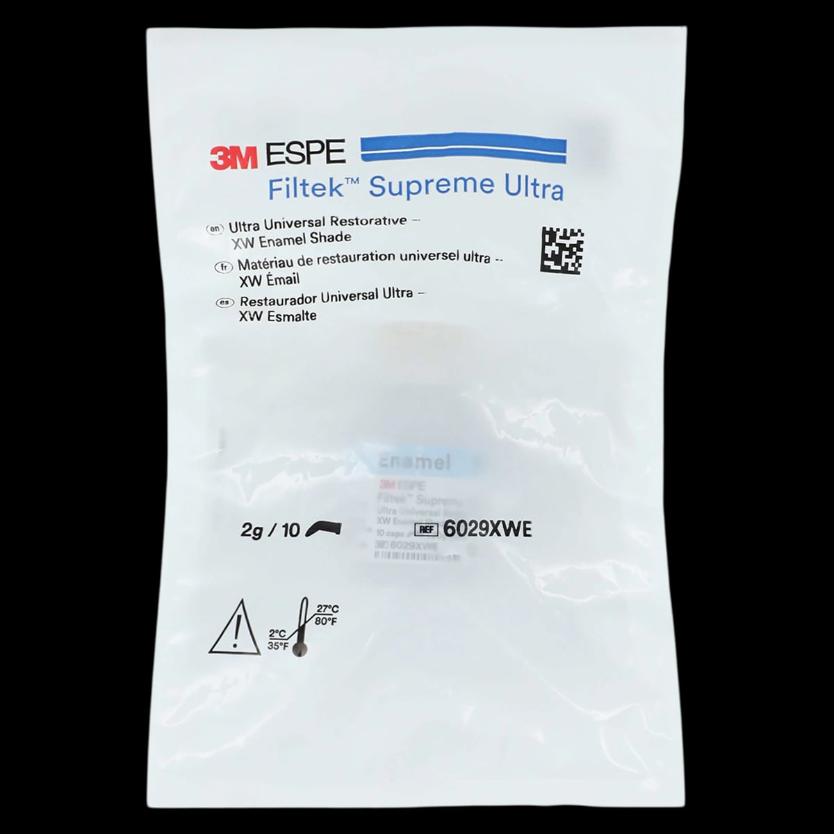 3M Filtek Supreme Ultra Universal Restorative Capsules, Extra White Enamel (XWE), 0.2 g, 10/Pk, 6029XWE