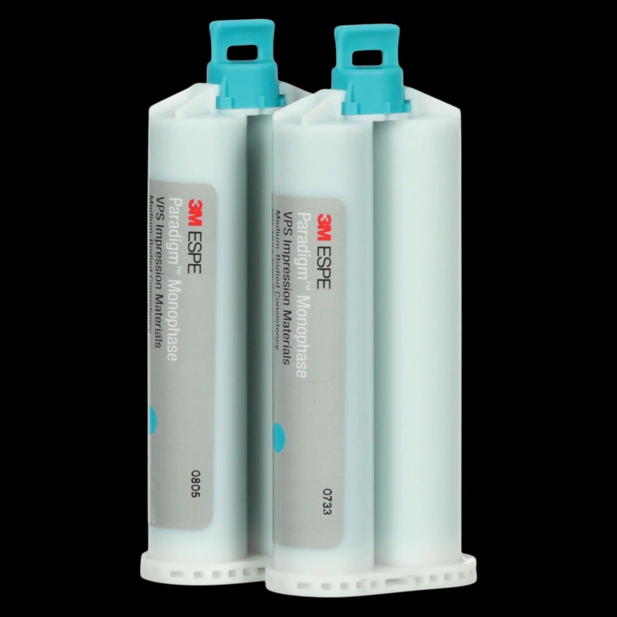 3M (Solventum) Paradigm VPS Monophase Impression Material, Regular Set, 50 ml Cartridge Refill, 2/Pk, 5312