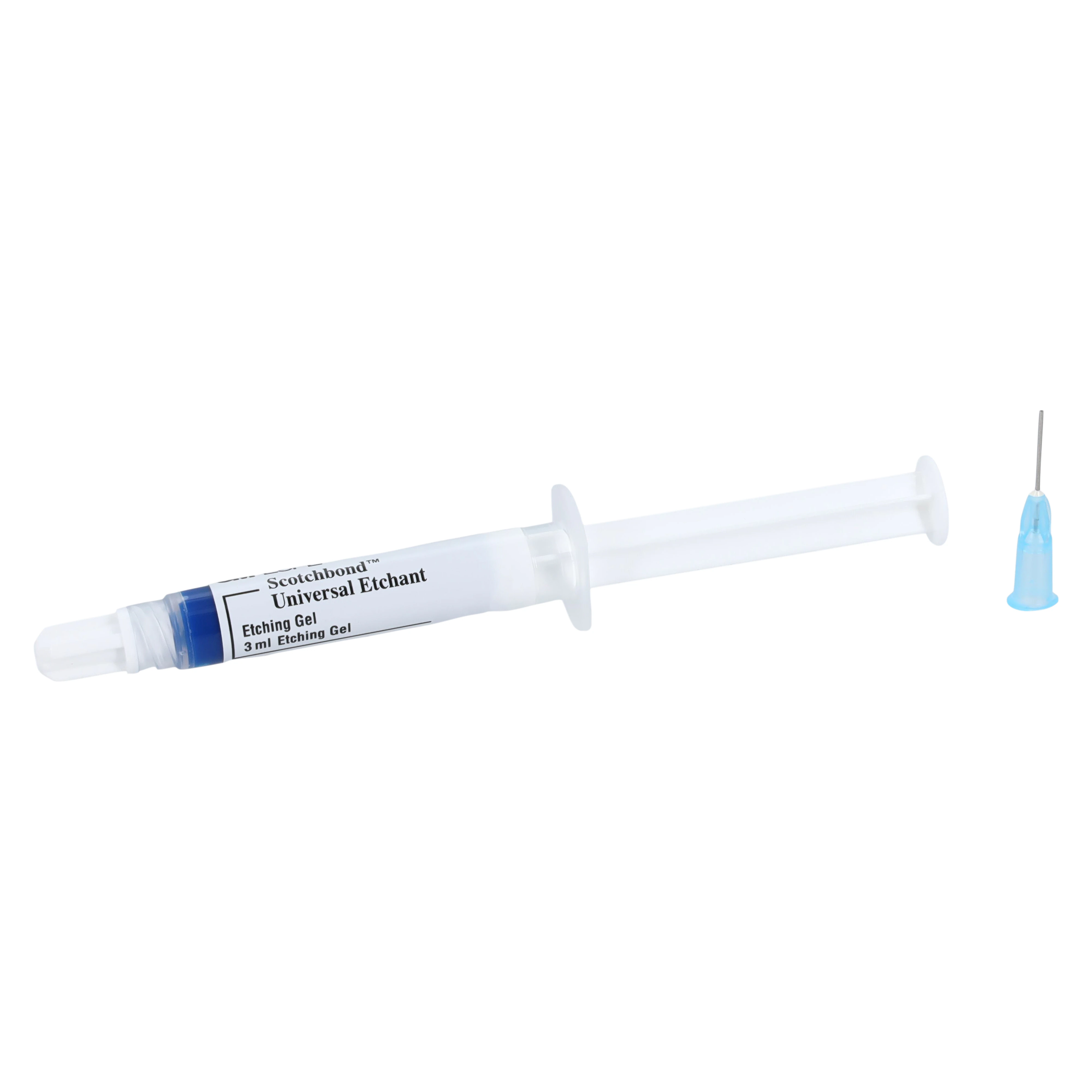 3M Scotchbond Universal Etchant Etching Gel, 32% Phosphoric Acid, Blue, 3 ml Syringe Refill, 2/Pk, 41263