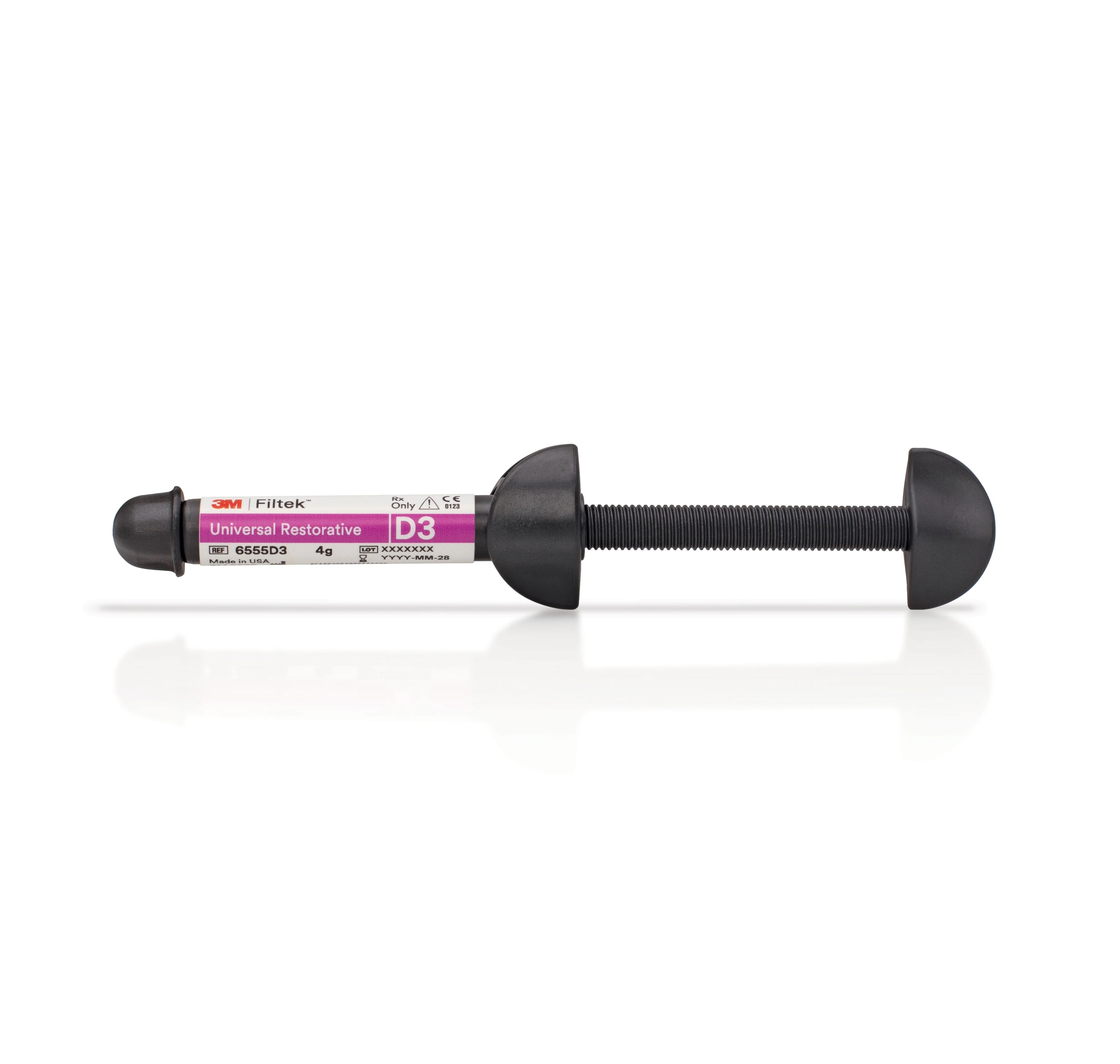 3M Filtek Universal Restorative Composite Syringe Refill, Shade D3, 4 g, 1/Pk, 6555D3