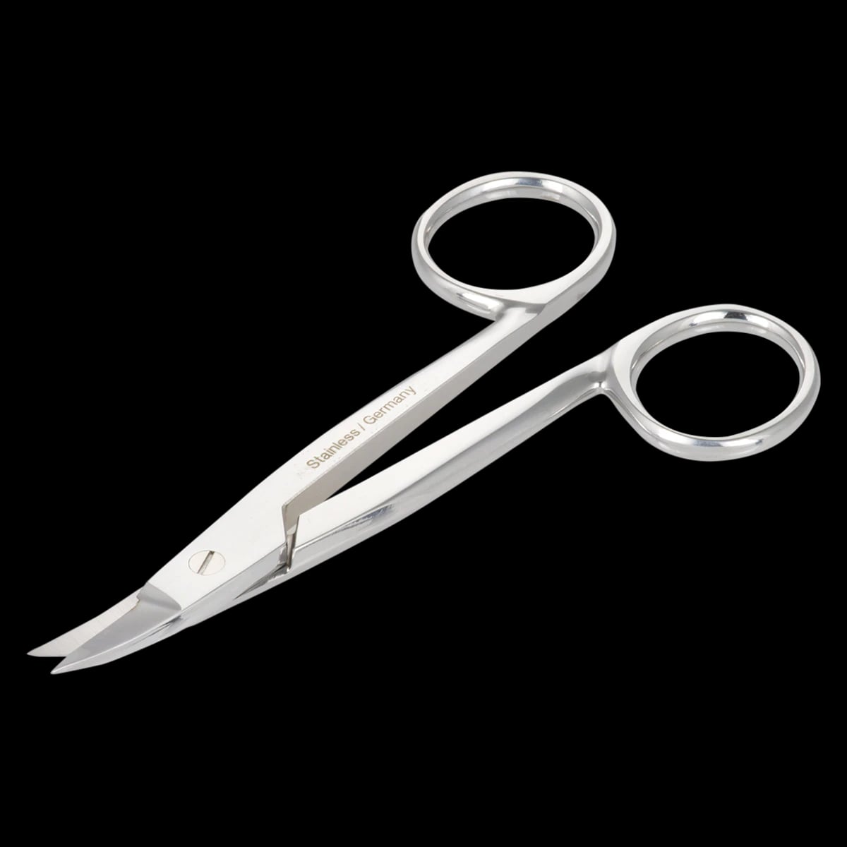3M Deluxe Curved Crown Scissors, Smooth Blade, Stainless Steel, 1/Pk, 801202
