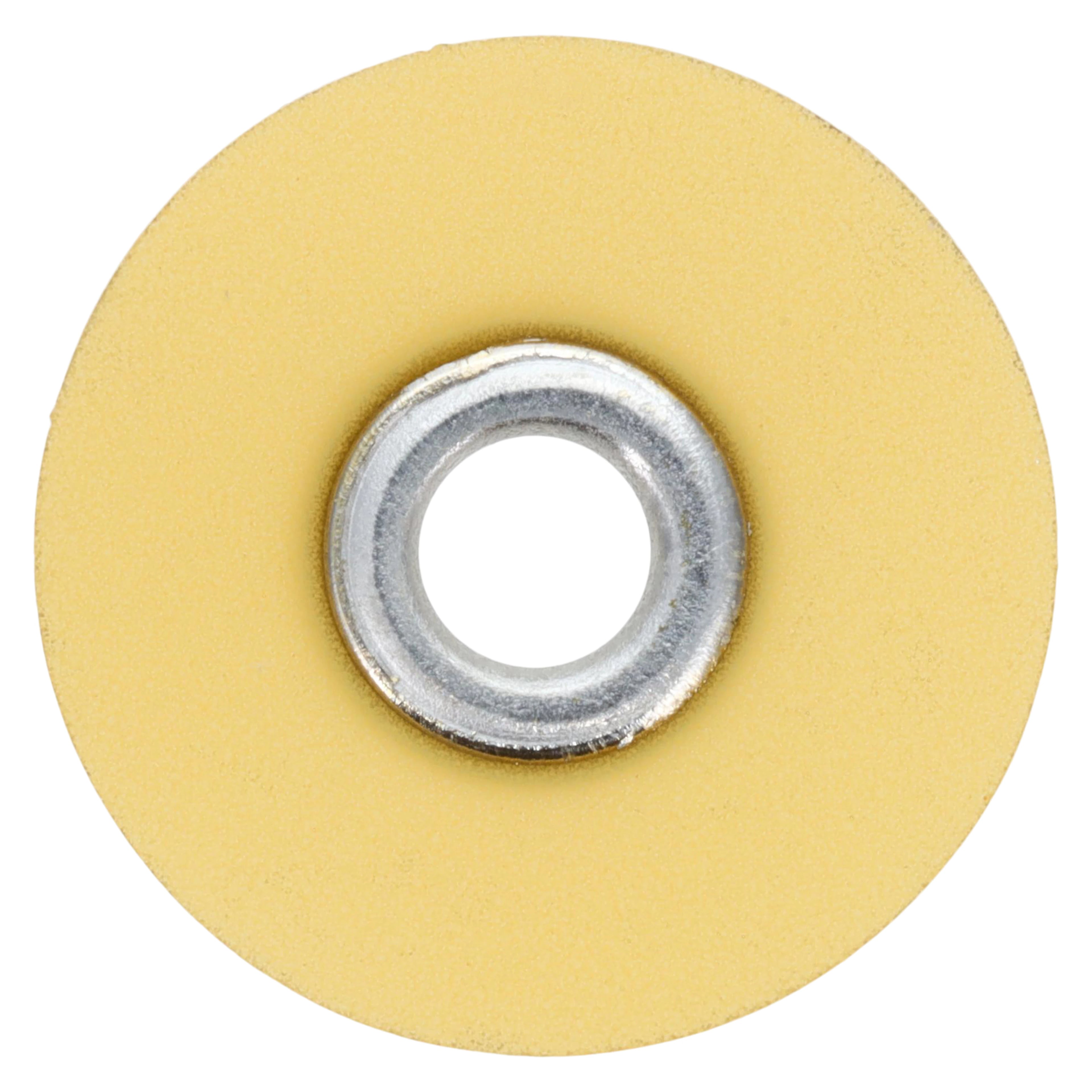 3M Sof-Lex XT Extra-Thin Pop-On Contouring and Polishing Discs, 3/8" Diameter, Superfine, Yellow, 85/Pk, 2381SF