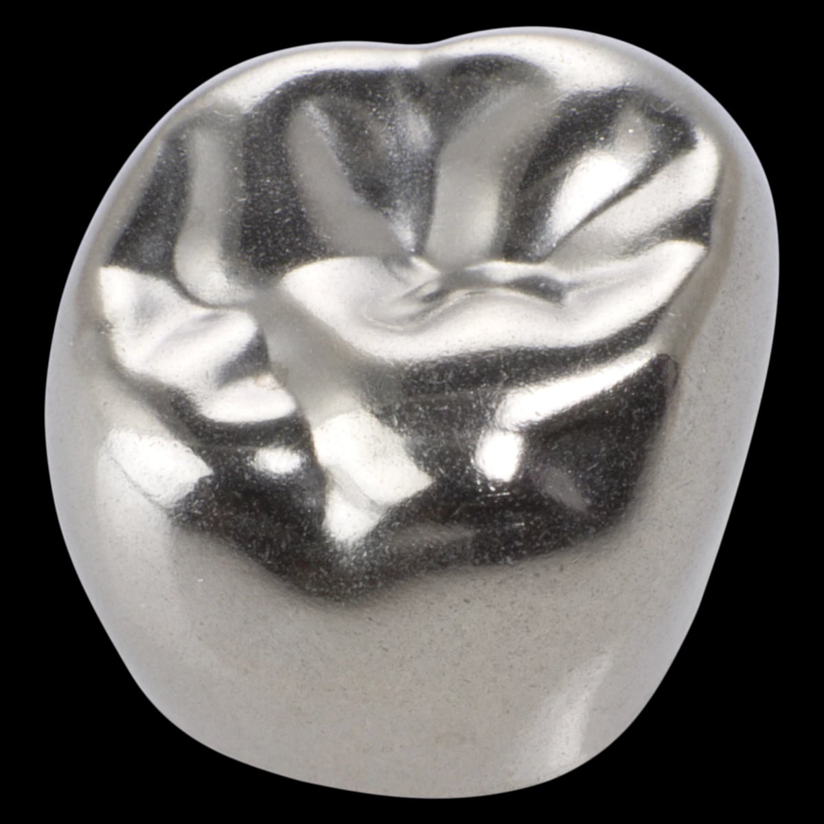 3M ESPE Stainless Steel Permanent Molar Crown, Size 6LL7, Lower Left First Permanent Molar, 5/Box, 6-LL-7