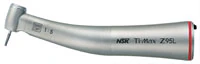 NSK Ti-Max Z95L High-Speed Contra Angle Electric Attachment, 1:5 Ratio, Optic, Push-Button Autochuck, Quattro Spray, C1034