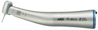 Ti-Max Z Series Attachment – Contra Angle, Electric Head & Shank, Push-Button Autochuck - Z25L, Low Speed, Single Spray, Optic, 1:1 Direct Drive
