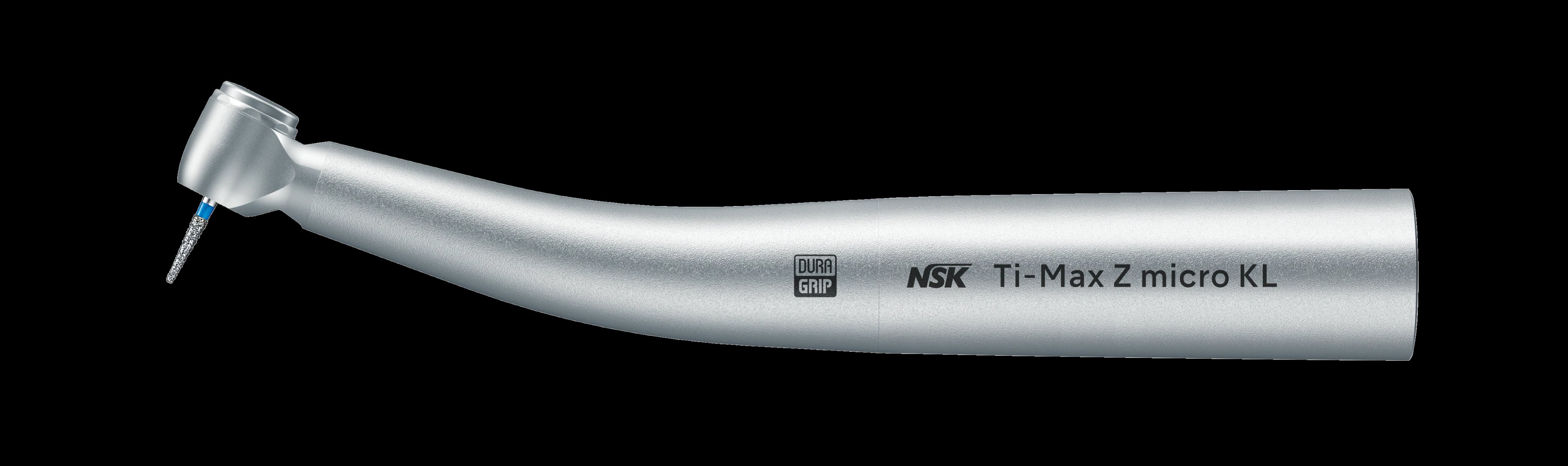 NSK Ti-Max Z Micro KL High-Speed Air Handpiece, KaVo Backend, 20W, 9mm Ultra-Mini Head, Push-Button Chuck, Cellular Glass Optic, PA2358