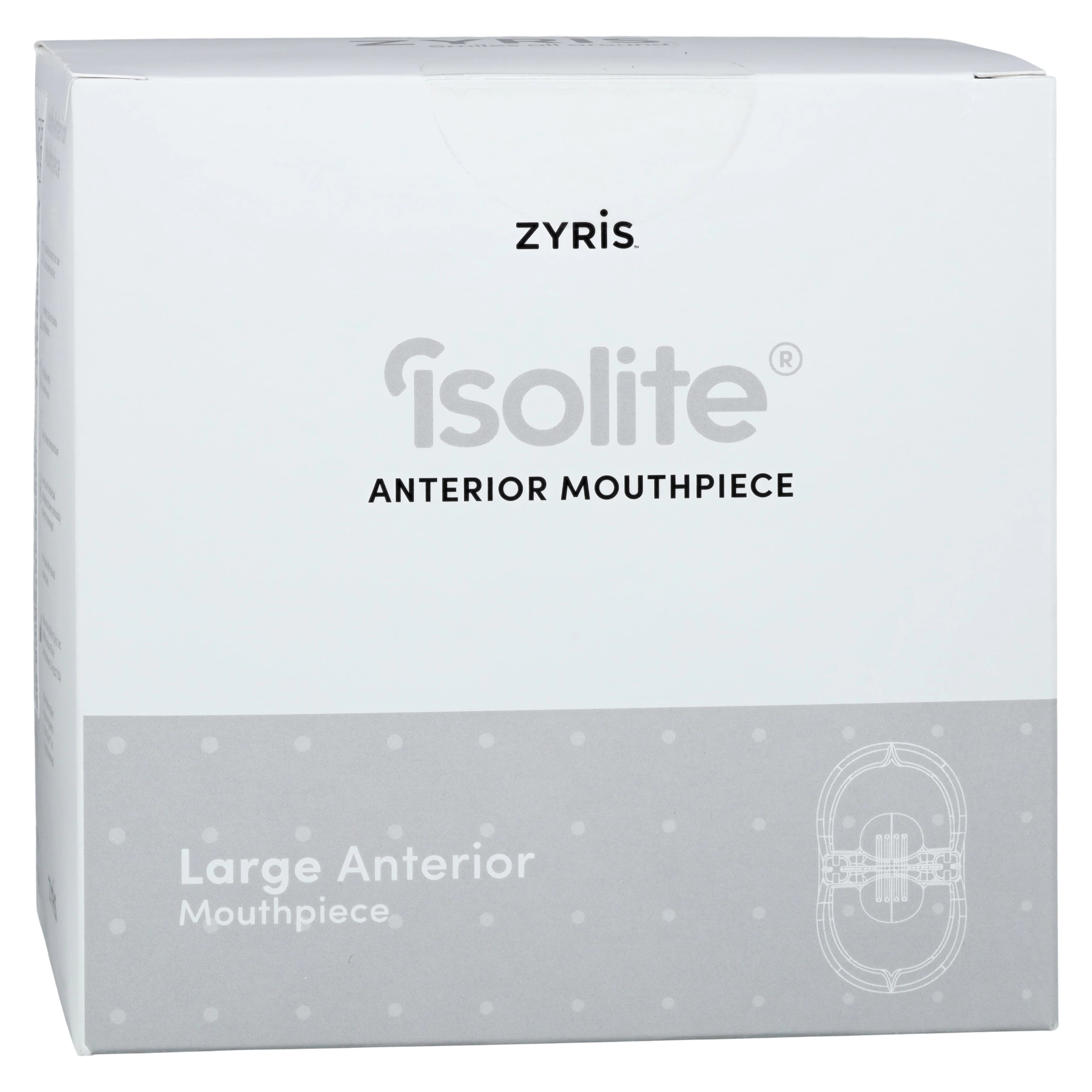 Isolite Anterior Mouthpiece, Large, 10/Pack, CAM0301