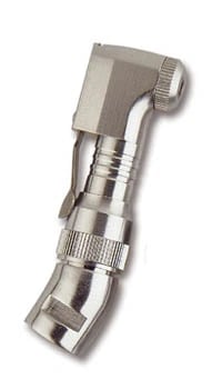 Titan 3 LubeFree Ball Bearing Manual Latch Contra Angle, Low-Speed Handpiece Attachment, 262738
