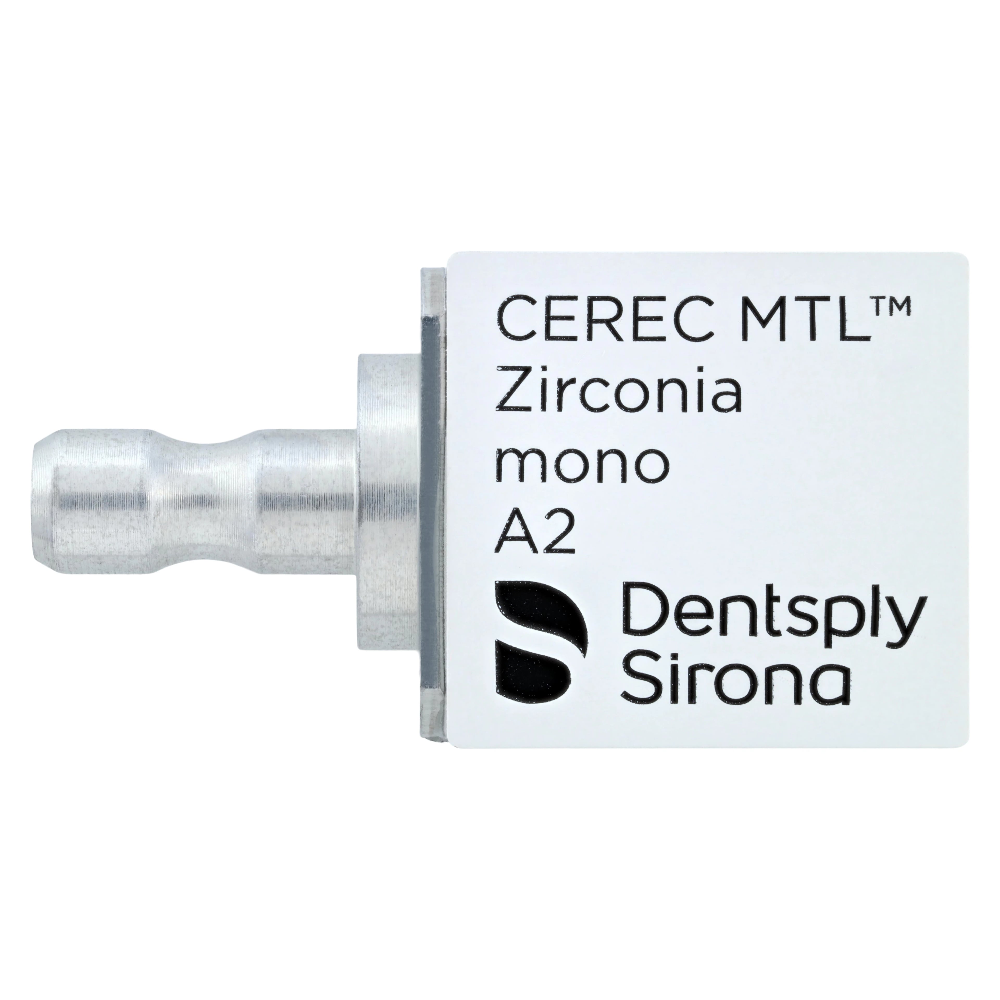CEREC MTL Zirconia Mono Milling Blocks, Shade A2, 4/Box