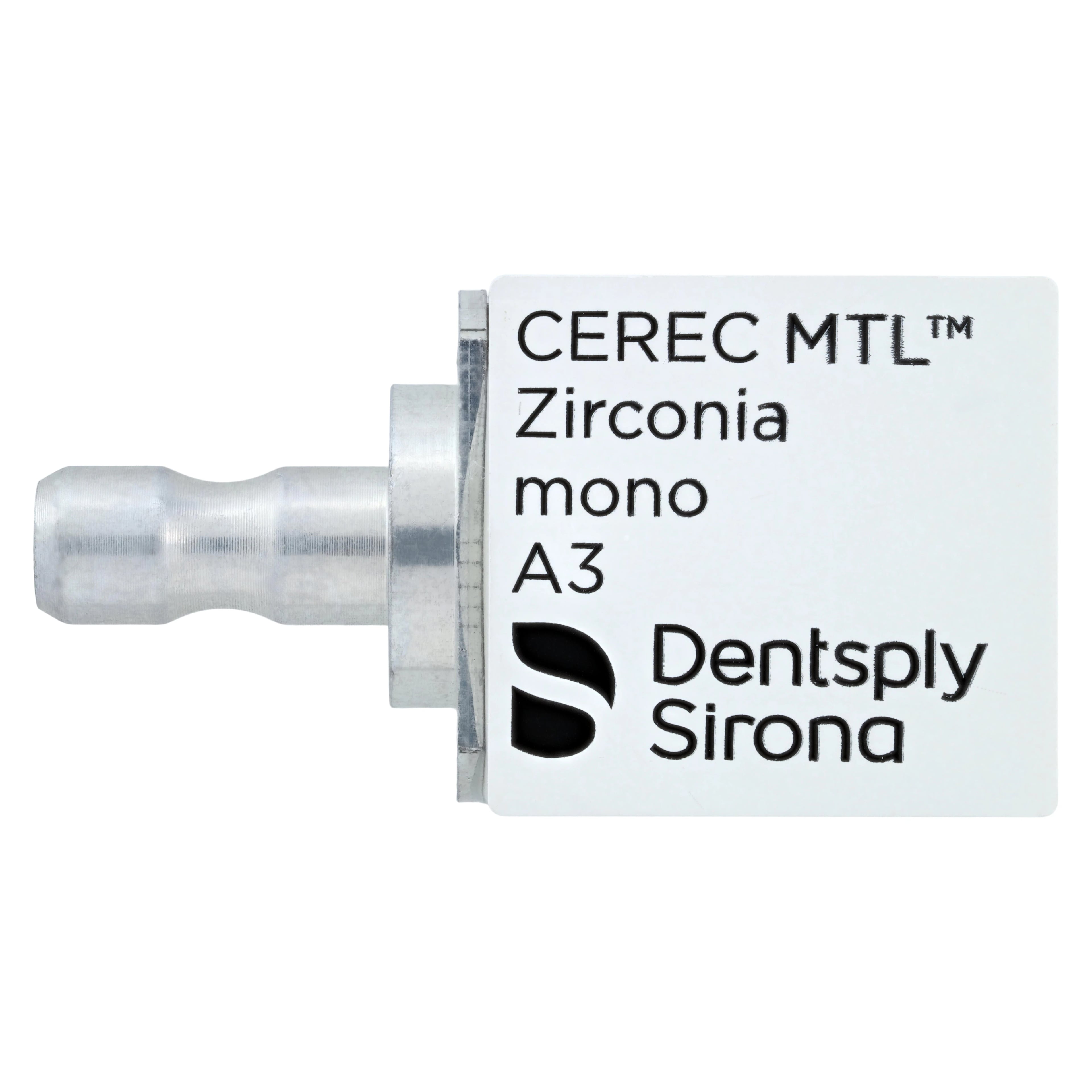 CEREC MTL Zirconia Mono Milling Blocks, Shade A3, 4/Box