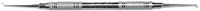 American Eagle Discoid-Cleoid Carver, Double-End, Standard Handle, #4-5, Stainless Steel, AECADC4-5