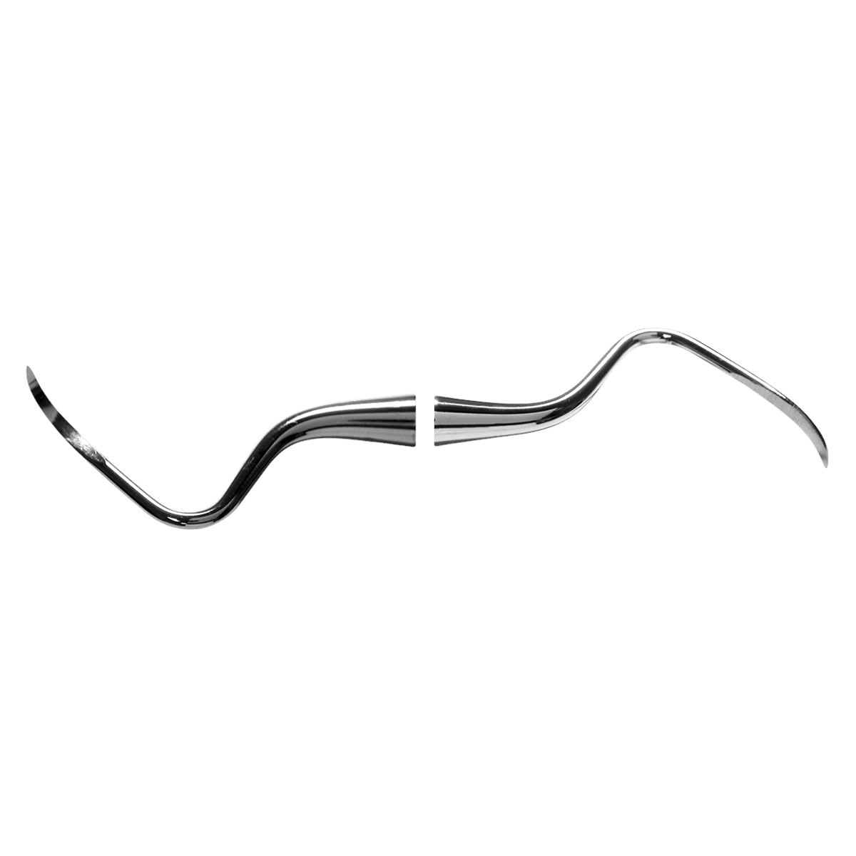 American Eagle 107/108 Sickle Scaler, Double End, Talon Tough, EagleLite Stainless Steel Handle, 3/8", AES107-108Z