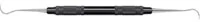 American Eagle Blackjack Sickle Scaler, Double End, Stainless Steel EagleLite Handle, 3/8, AESBJZ