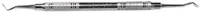 American Eagle Tanner Carver #3, Double-End, Standard Handle, Stainless Steel, AECAT3, 1/Pk